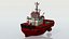 3D Fire Tug Boat