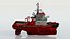 3D Fire Tug Boat