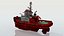 3D Fire Tug Boat