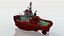 3D Fire Tug Boat