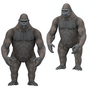 3D Gorilla