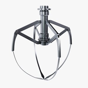 3D Metal Claw 28 with RIG model