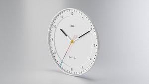 BRAUN WATCH BC17 WALL CLOCK NO GLASS