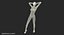 Female Muscular System Anatomy Rigged for Maya 3D Model