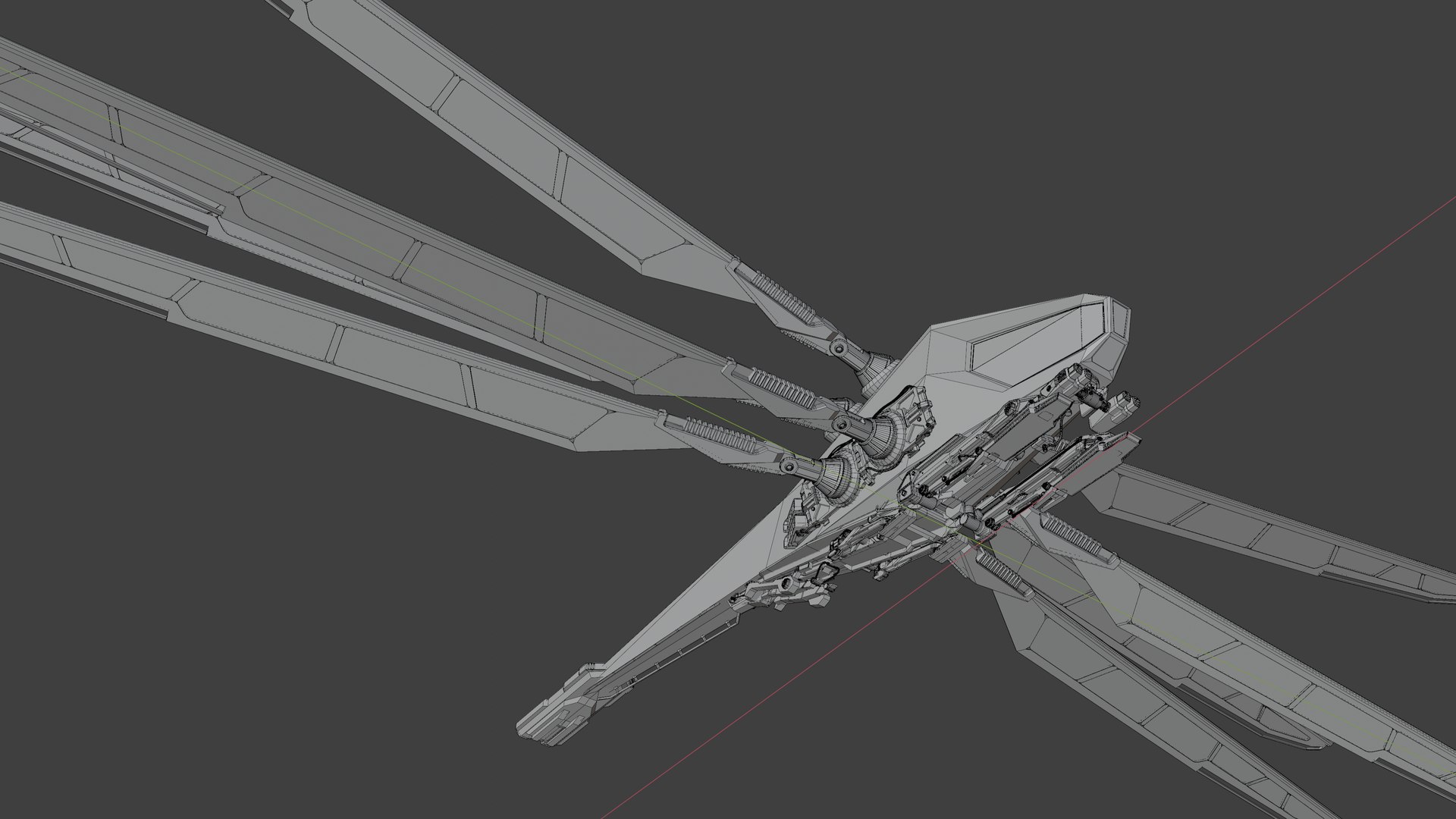 Ornithopter model - TurboSquid 1844191