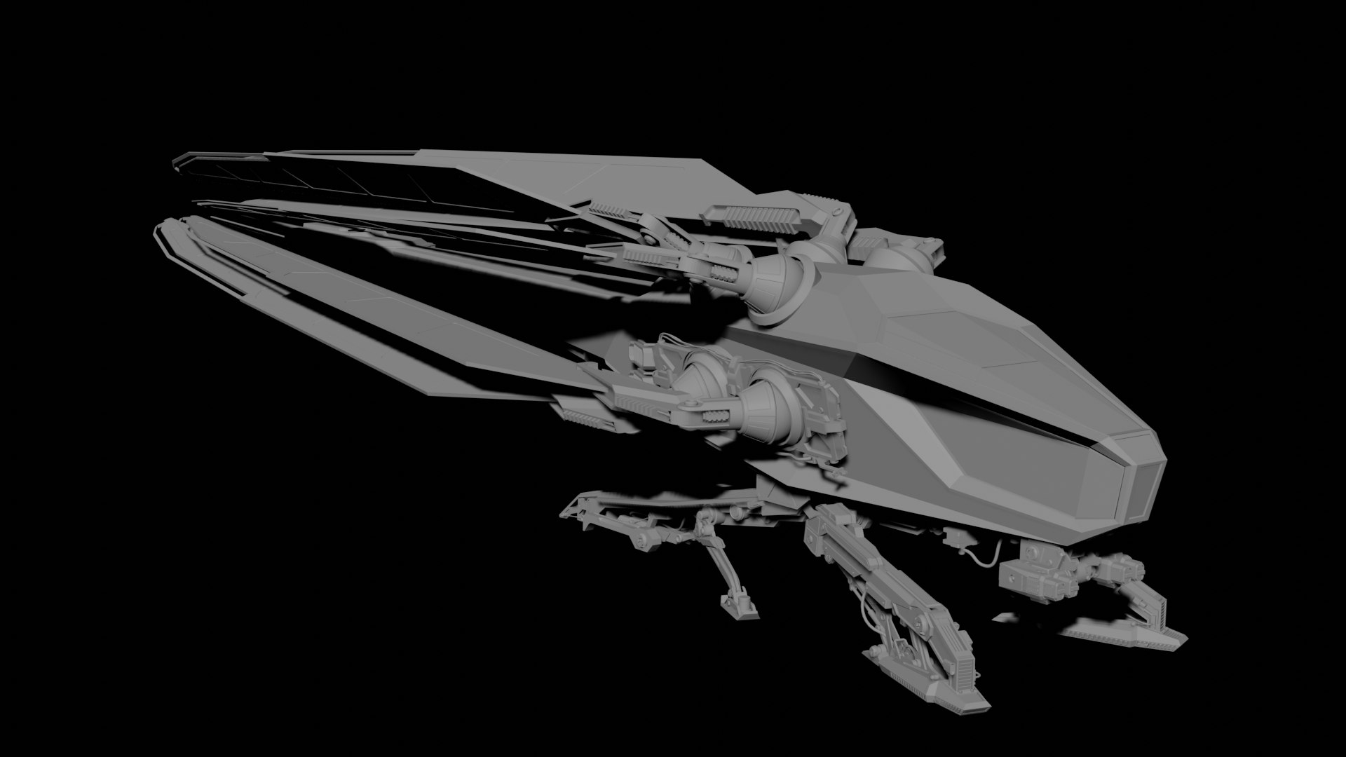 Ornithopter model - TurboSquid 1844191