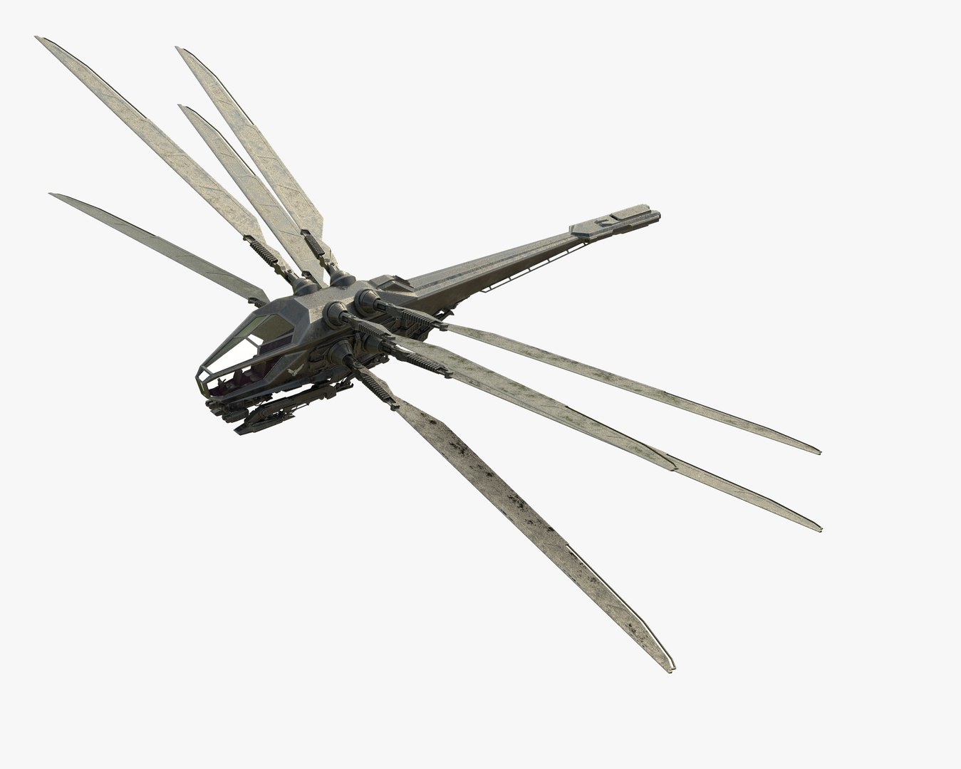 Ornithopter model - TurboSquid 1844191