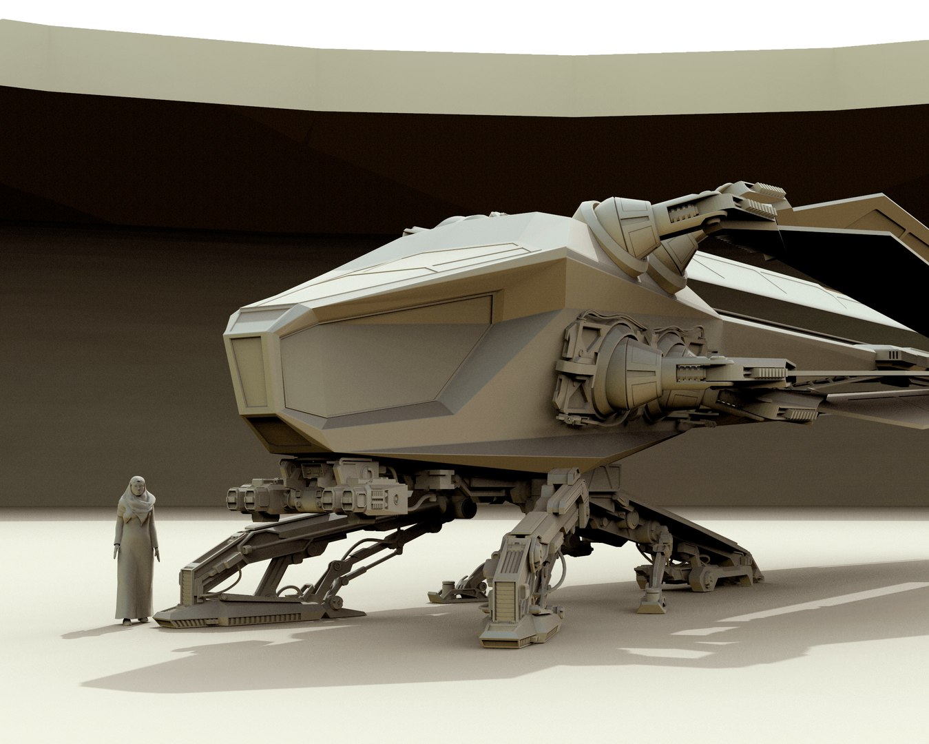 Ornithopter model - TurboSquid 1844191