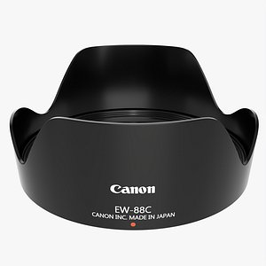 3D Canon EW-88C Tulip Lens Hood for EF 24-70mm f2.8L II USM Lens model