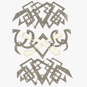 metal pattern 3D