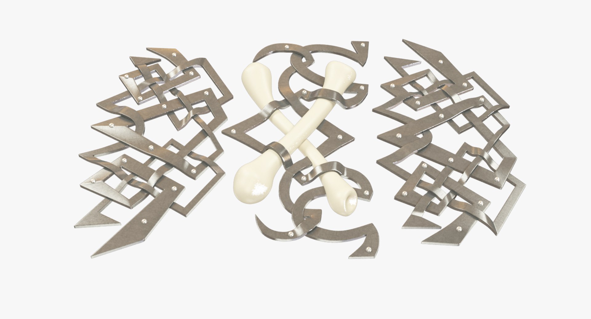 Metal Pattern 3D - TurboSquid 1275542