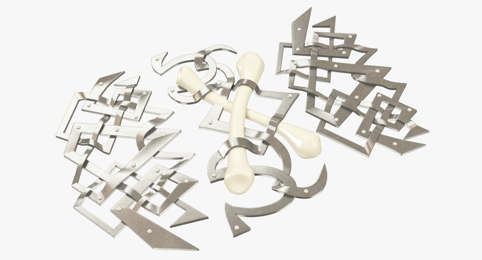 Metal Pattern 3D - TurboSquid 1275542