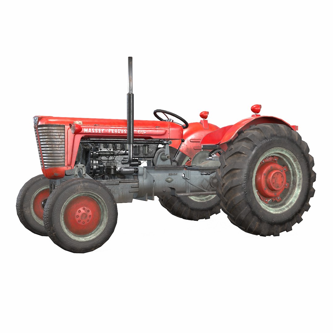 Tractor 65 3D - TurboSquid 1708420