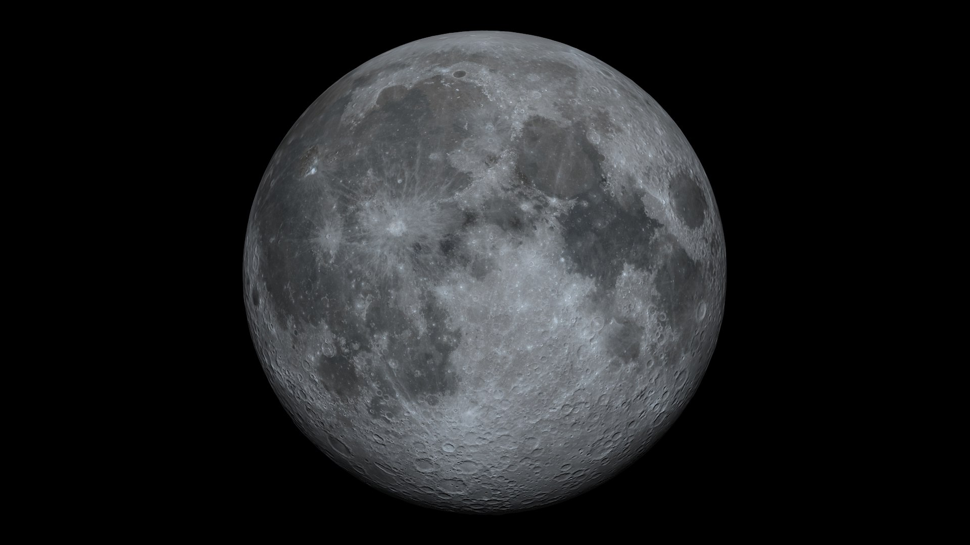 Photorealistic Moon 16k 3d Model - Turbosquid 1559328