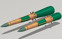Antey S-300V missiles