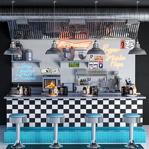 Fastfood and Coffee Shop 4 model