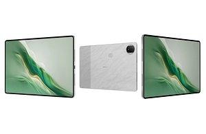 Honor MagicPad 2 12 3 White Low Poly 3D