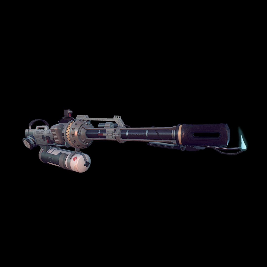 3d Model Flamethrower Flame