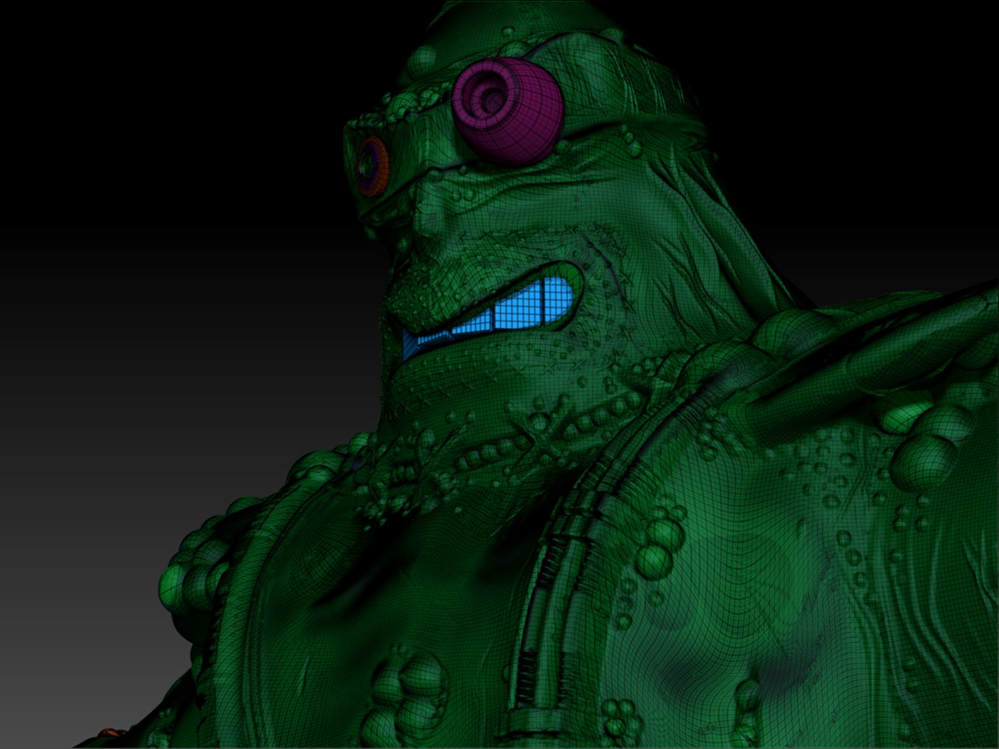 Krang Android Body Static Figure Model - TurboSquid 2221071
