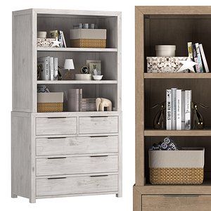 LAGUNA DRESSER and HUTCH SET