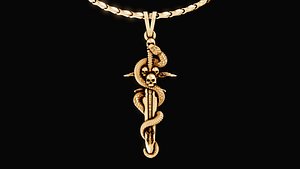 snake pendant