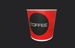 3D Coffee Cup model