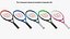 Tennis Sport Equipment Collection 3D model