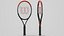 Tennis Sport Equipment Collection 3D model