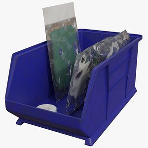 3D Medical Storage Bin 1B