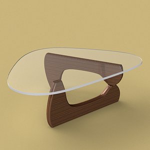 3d model noguchi table