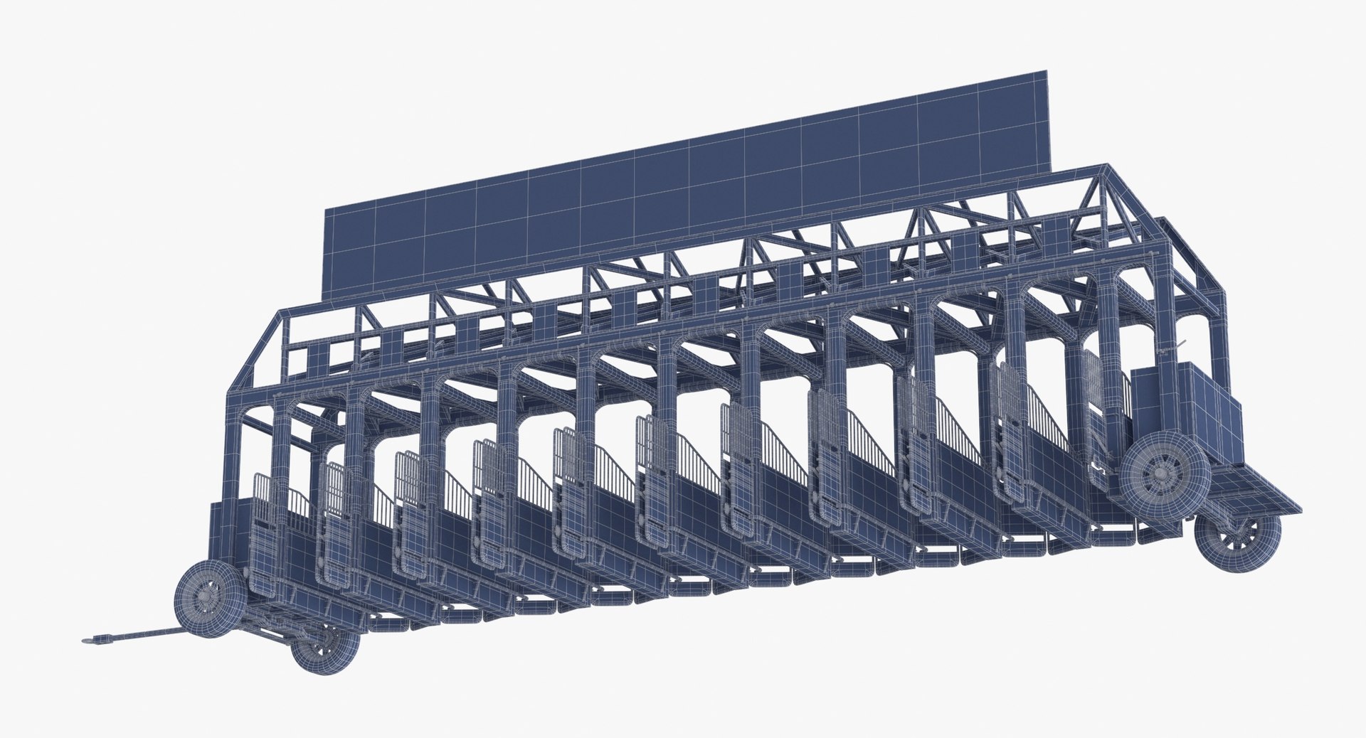 Horse Racing Starting Gates 3D Model - TurboSquid 1645174