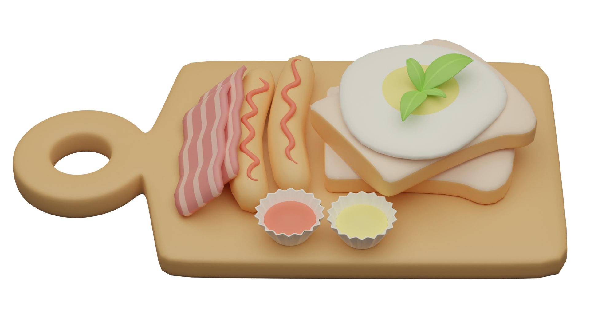 Breakfast 3D model https://p.turbosquid.com/ts-thumb/FE/QcYeoT/O5/bacon1/png/1665719708/1920x1080/fit_q87/a715864ab1382598537d86ddc6e34d1f4d60b37f/bacon1.jpg