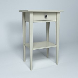 ikea furniture hemnes table 3d model