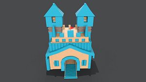 Town hall blue