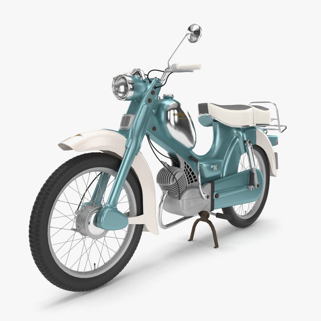 Zuendapp Combinette 433 3D Model TurboSquid 1769584