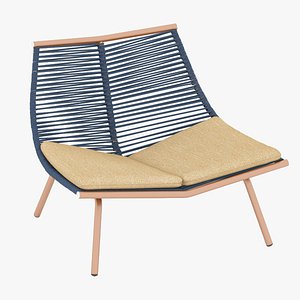 roda laze lounge chair 3D