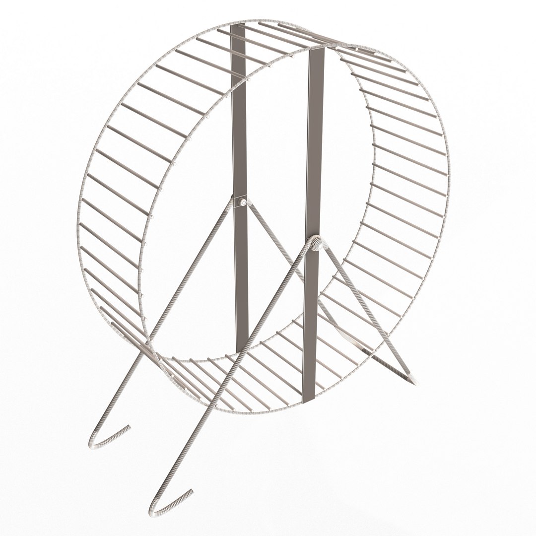 3D Hamster Wheel model https://p.turbosquid.com/ts-thumb/FE/Y0MZQj/IZ/wireframewheel1/jpg/1627652361/1920x1080/fit_q87/13f810975518139eaf0577429acb7c4ddc9d7c50/wireframewheel1.jpg