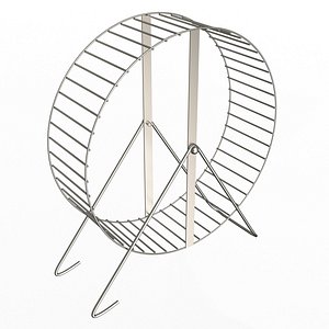 3D Hamster Wheel model