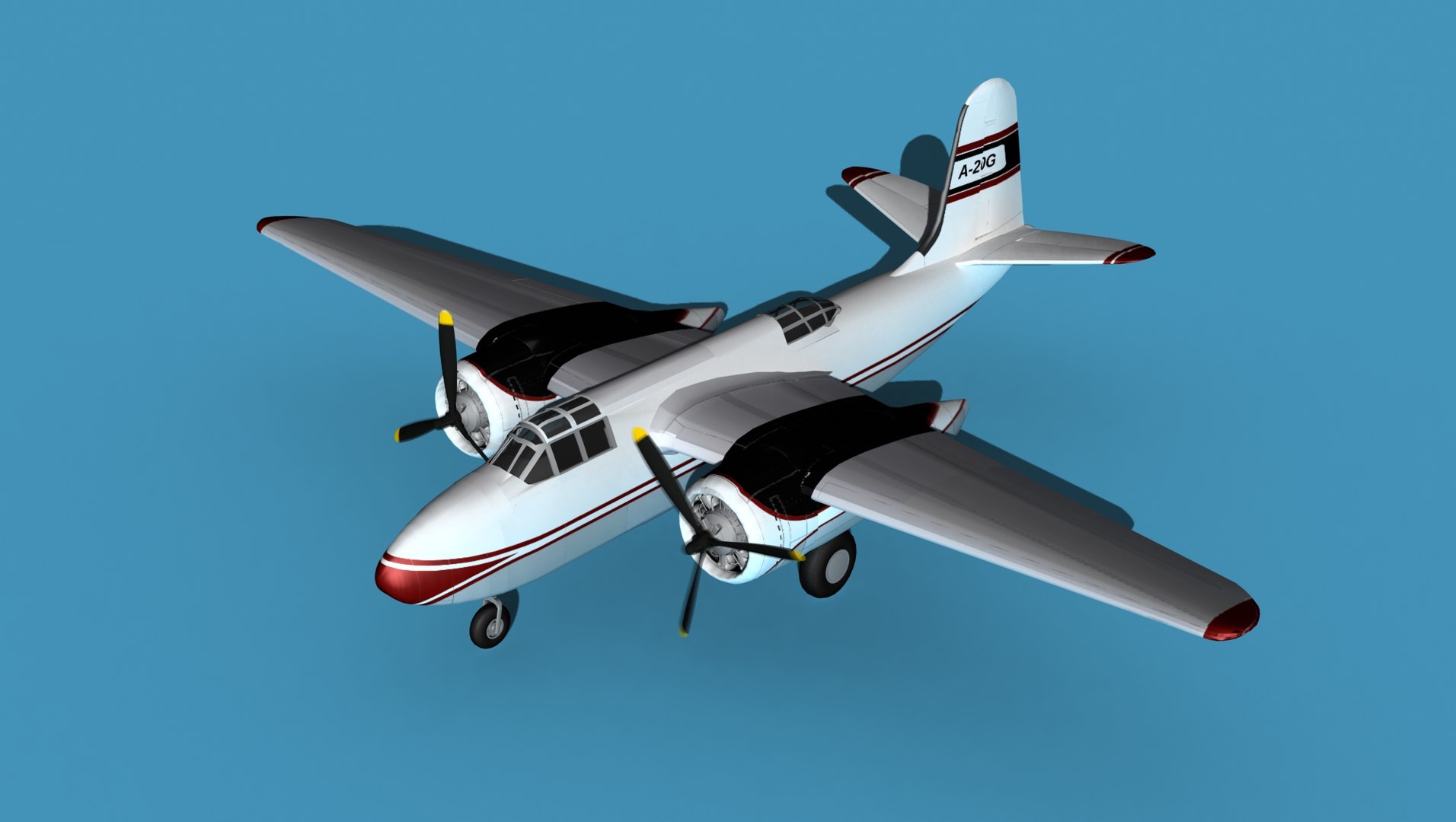 3D Douglas A-20G Civil Transport V01 https://p.turbosquid.com/ts-thumb/FE/aR2XhH/5S/douglasa20gcivilv010100/jpg/1656176100/1920x1080/fit_q87/429d2da03b952f2c8b364d5f024a5c586cafce00/douglasa20gcivilv010100.jpg