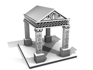 kiosk greek 3d 3ds