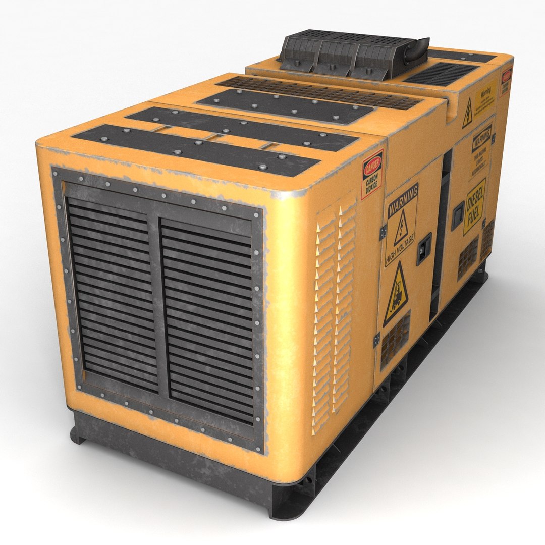 Generator Power 3d Model