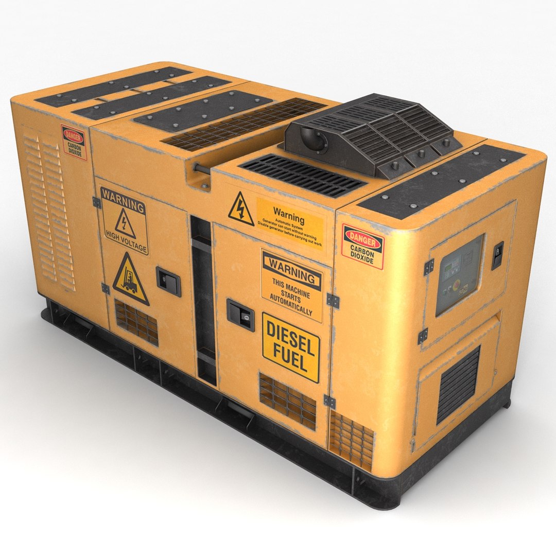 Generator Power 3d Model