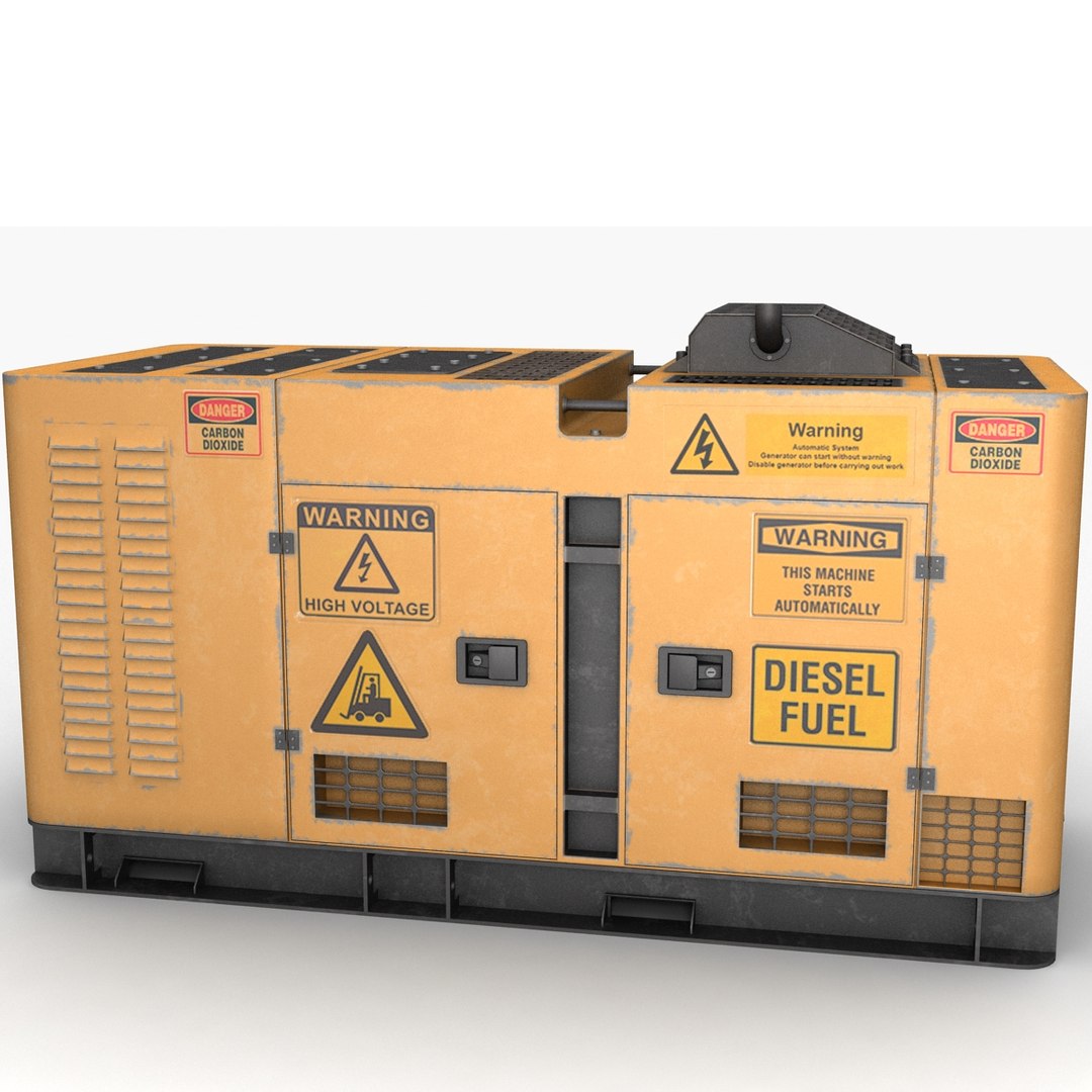 Generator Power 3d Model