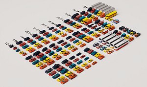 Lowpoly Car Pack