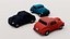3D Lowpoly Car Pack model