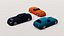 3D Lowpoly Car Pack model