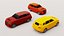 3D Lowpoly Car Pack model