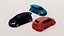 3D Lowpoly Car Pack model