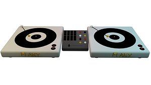 3d turntable model