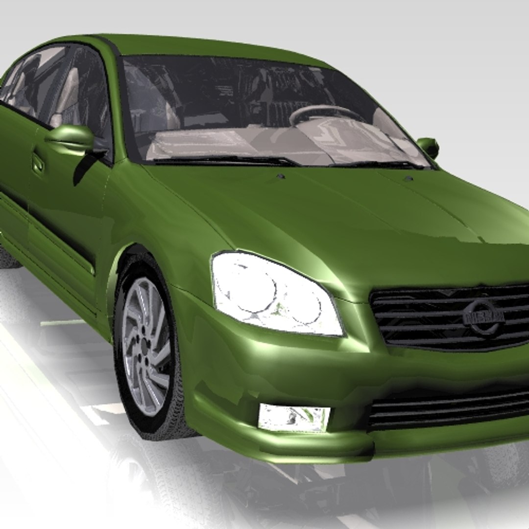 3ds Car Altima Nissan